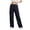 RYE1-Black, variant on Brqkzdu Womens Cargo Pants Elastic Waist Drawstring Hiking Pants Lightweight Baggy Casual Trousers with Multi Pockets