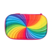 ZIPIT POP Pencil Box | Fidget Silicon Sensory Push It Case | Large Capacity Pencil Case (Colorful)