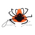 thumbnail image 2 of WRITWAA Pet  Hat Orange Black Felt Spider Shape Costume Accessory for Dogs 1Pcs, 2 of 7