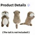 thumbnail image 5 of Simulate Sea Otter Stuffed Animal - Realistic  Otter Plush Toy -Cute Home Decor Gift -11.8inches, 5 of 10