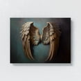 thumbnail image 4 of HFDF Angel Wings Heaven 13 Canvas Art Home Decor Wall Art Print Poster Painting Small 24x16inch Framed, 4 of 6
