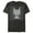 Black, variant on Men's Batman Ugly Christmas Chibi Snow Bat  Graphic Tee Black Large