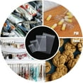 thumbnail image 4 of Jinsinto 100 Zip Lock Bags Pouches with Snap Closure，Quick Seal Bags, 4 of 5
