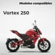 thumbnail image 3 of Slider Protector para moto Mach Generico Placa Stunt Negro M, 3 of 5