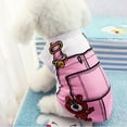 thumbnail image 4 of Summer Pet Vest Breathable Kitten Costume Unisex Pet Cotton Apparel Cute Puppy Tops Clothes Small Pet T-Shirt XS-2XL, 4 of 8