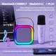 thumbnail image 2 of Máquina de karaoke Haomuren Mini K12 con 2 micrófonos inalámbricos, 2 of 9