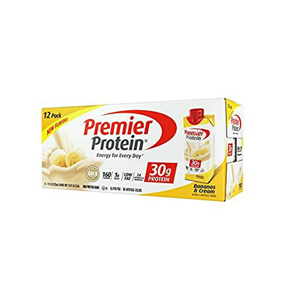 Premier Protein High Protein Shake, Bananas & Cream (11 fl. oz., 12