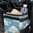 thumbnail image 6 of Cloud Mini Trash Can for Car: Foldable, with Lid, Leak-Proof, and Hanging Storage Bag, 6 of 6