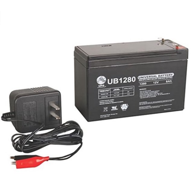 Bateria Recargable 12V Coleman Cargador 110V 8 Amperios