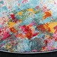 thumbnail image 3 of Safavieh  Luxor Bistra Boho Abstract Rug 6'7" x  6'7" 6' Round Living Room,Bedroom,Dining Room Round, 3 of 9