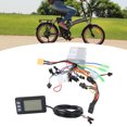thumbnail image 2 of Controlador de motor de 24/36/48 V, 350 W para un ciclismo suave Kit convertidor de bicicleta eléctrica con pantalla LCD mejorada, 2 of 8