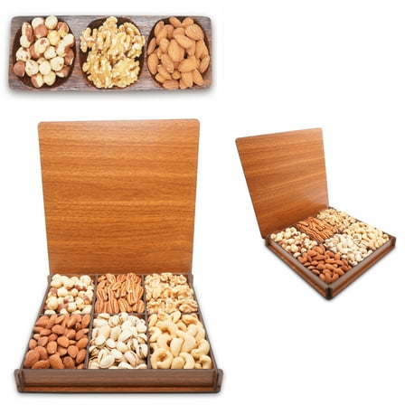 Secret Garden's Gift Basket Healthy Fresh Present for Business, Customer Box, Corporate Christmas