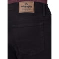thumbnail image 5 of Wrangler Authentics Men's Classic 5-Pocket Regular Fit Flex Jean, Black Flex, 30W x 29L, 5 of 6