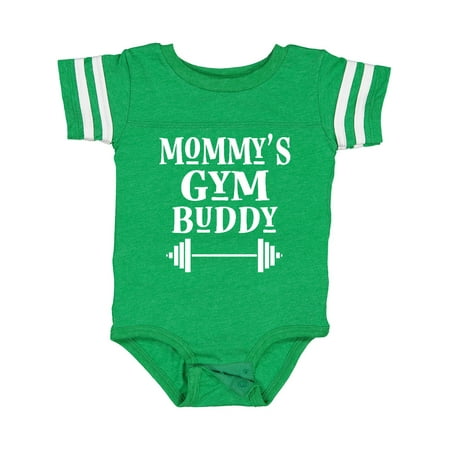 

Inktastic Mommy Gym Buddy Fitness Gift Gift Baby Boy or Baby Girl Bodysuit