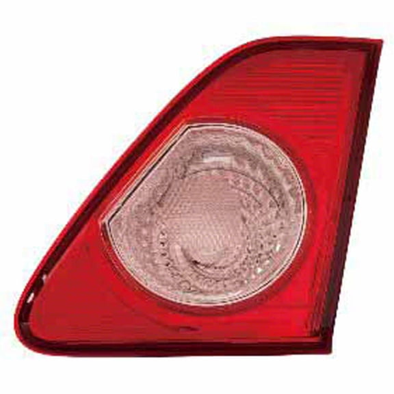 KAI New Standard Replacement Passenger Side Back Up Light Lens And Housing, Fits 2009-2010 Toyota Corolla Sedan