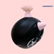 thumbnail image 4 of chunfenguyu 2 piezas casco autoadhesivo orejas de gato adorno accesorio para motocicleta, 4 of 4