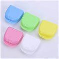 thumbnail image 3 of Fake Tooth Cleaning Case Leakproof Household Small Container Dustproof Leakproof Household Daily Mouthguard Retainer Organizer Orthodontic Supplies Type3, 3 of 8