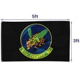 thumbnail image 2 of Fyon US Military Air Force 47th Fighter Squadron Flag banner with Grommets Man cave Decor 3x5Feet, 2 of 4