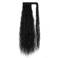 thumbnail image 3 of 24 Inch Long Corn Wavy Wrap Around Ponytail Extensions For Women Synthetic Long Curly Wavy Clip In Ponytail Hair Extensions, 3 of 7