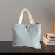 thumbnail image 1 of Bolso de hombro de pana Fernando Azul claro, 1 of 8