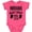 Retro Heather Pink, variant on Inktastic Indiana Awesome Since 1816 Boys or Girls Baby Bodysuit