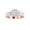 rose-gold, variant on Platinum 4 Carat LAB GROWN IGI CERTIFIED DIAMOND Contemporary Channel Set Princess And Pave Round Cut Oval Cut Diamond Engagement Ring (D-E Color VS1-VS2 Clarity 3 Ct Center)