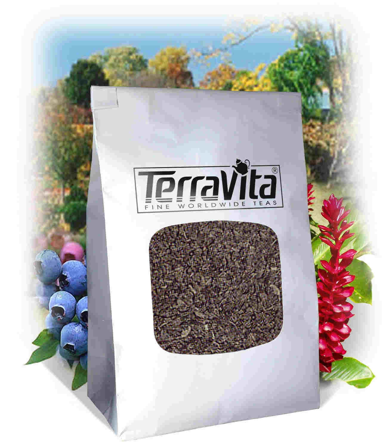 TerraVita Black Cohosh Root Tea, (Loose Leaf Herbal Tea, 4 oz, 1-Pack, Zin: 427019)