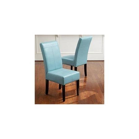 Christopher Knight Home T Sch Teal Blue Leather Dining Chairs Teal Blue Leather Dining Chairs