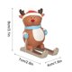 thumbnail image 3 of Fiudx Ofertas Flash Del Día Lindo Regalo De Navidad, Teléfono De Escritorio, Papá Noel, Alce, Pingüino, Oso, Adorno De Muñeco De Nieve, Tableta De Corazón De Niña, 3 of 4