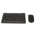 thumbnail image 4 of Combo de teclado y ratón inalámbricos 2,4 G, Bluetooth, modo dual, recargable, portátil, externo, silencioso, 10 pulgadas, color negro, 4 of 12