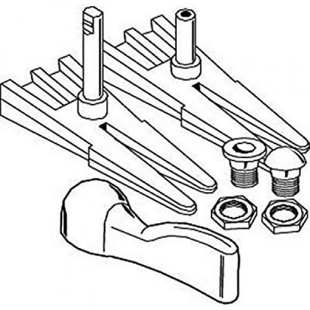 Flush Handle Trip Lever - Trip Lever Kit, For Flapperless - Niagara ... Flush Handle Trip Lever - Trip Lever Kit, For Flapperless - Niagara ...