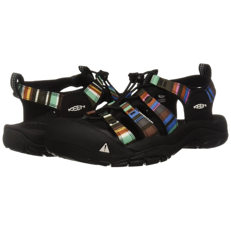 靴 KEEN NEW PORT H2 RAYA BLACK 26cm Big Kids' Black Water Hiking Sandals - Newport H2 | KEEN