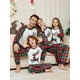 thumbnail image 1 of Conjunto de pijama con estampado navideño para padres e hijos, Top de manga larga con cuello redondo, pantalones con cintura elástica, ropa de dormir, novedad de 2023, 1 of 4