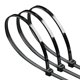 thumbnail image 5 of Brida de nailon para cables de plástico de color blanco y negro enrollada con cinta de 3 x 100 x 150 x 4 x 200 x 250 x 5 x 8, 5 of 5