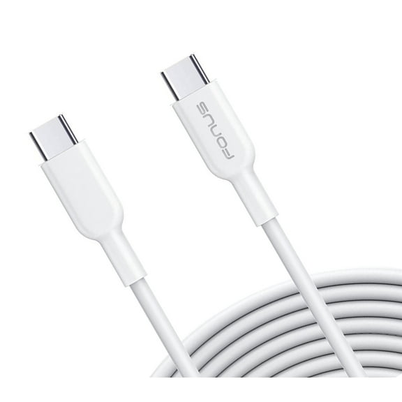 10ft Long USB-C Cable for Nokia XR21, T21, X100 - Fast Charger Cord Power Wire Type-C to Type-C Data Sync