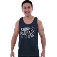 thumbnail image 5 of Shine Embrace Autistic Awareness Tank Top T Shirts Men Women Brisco Brands S, 5 of 6