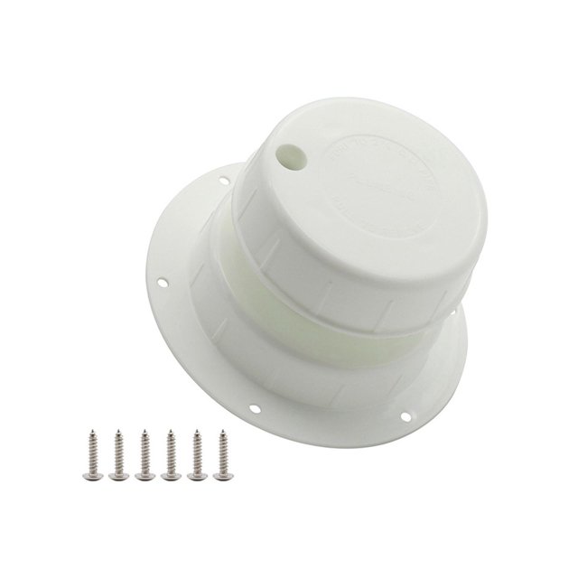 Cubierta de ventilación de conducto de RV genérica, reemplazo directo, conjunto resistente, accesorio de tapa de ventilación de plomería de RV para 1 piezas