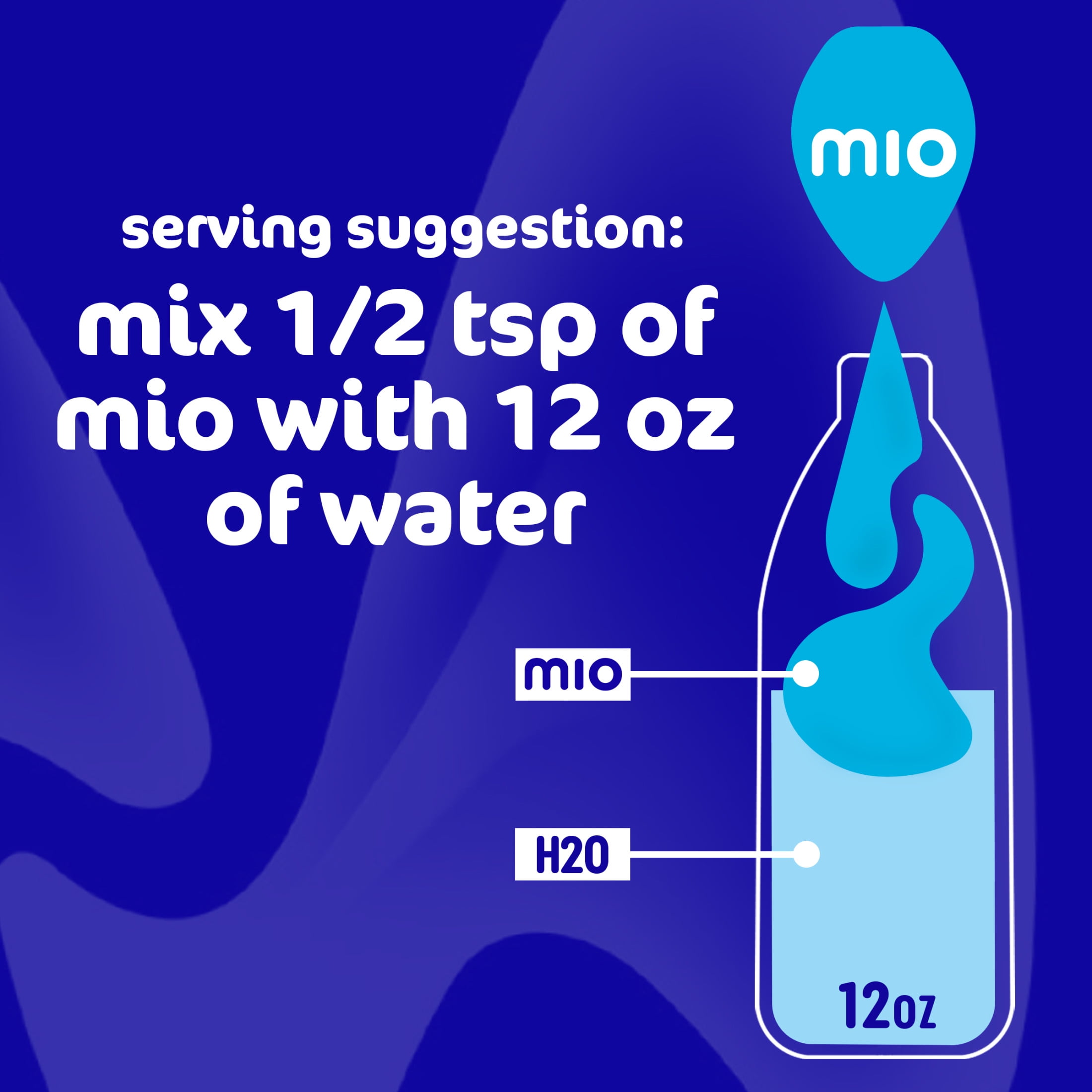 (12 pack) mio Cherry Blackberry Flavored with other natural flavor Liquid Water Enhancer, 1.62 fl oz Bottle
