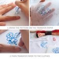 thumbnail image 3 of 10 Pcs Papier de Transfert pour Couture Carbone avec Stylet Embossé pour Point de Croix, 3 of 8