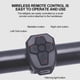 thumbnail image 4 of Luz trasera de bicicleta, luz trasera de bicicleta con luz trasera Luz de advertencia de ciclismo Funcionamiento suave, 4 of 8