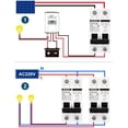 thumbnail image 2 of Interruptor de desconexión solar DIHOOL 60A, montaje en riel DIN de 2 polos, 2 of 7