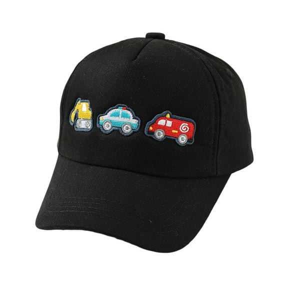 Landzoo One Boys Hat Children Baseball Cap Summer Cartoon Prints Caps Car Girls Trucker Kids Sun Kids Hat Cute Practical Breathable One Size