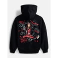 thumbnail image 2 of Disney Descendants Rule Breaker Girl's Puff Graphic Fleece Hoodie, Sizes 4-16, 2 of 3