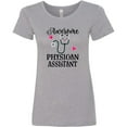thumbnail image 3 of Inktastic Awesome Physician Assistant for Pa Women's T-Shirt, 3 of 5