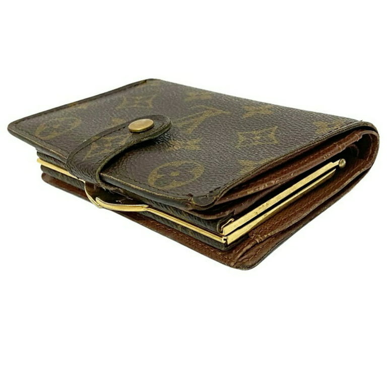 Brown Monogram Repurposed LV Fold Wallet