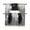 Black, variant on Red Cement Gray Kitchen Curtains Sets 24 Inch Length with Valance, Modern Abstract Art Red Swag Valances and Tiers Curtain Set Drapes Swag Curtains for Living Room, Bathroom, Bedroom, Cafe