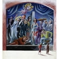 thumbnail image 2 of Miguel Covarrubias Caricatures Of Most Popular 1938 Celebrities Benny Goodman History (24 x 36), 2 of 2