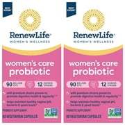 R-enew L-ife Women's Probiotic Essentials – 50 Billion CFU for pH Balance & Holistic Microbiome Support, Dairy, Soy & Gluten-Free, 60 Capsules,2 Pack