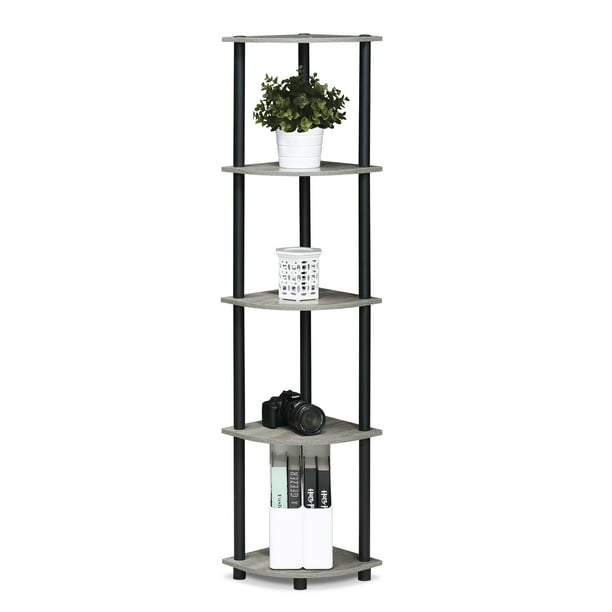 TurnNTube Corner Display Rack Multipurpose Shelving Unit, Multiple