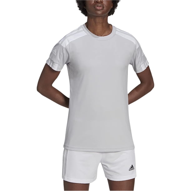Adidas Womens Squadra 21 Soccer Jersey ltgray XS
